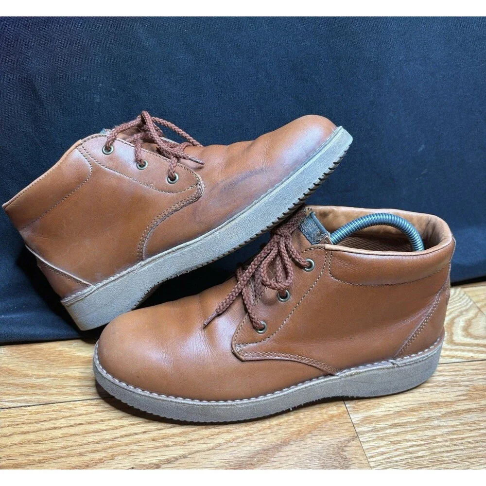 Vintage 1985 Rockport RocSports Gore-Tex Chukka Boots Men's 8 M Vibram Sole